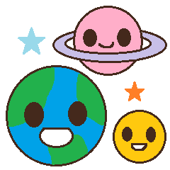 [LINEスタンプ] なかよしお星様 fetchpriority=high
