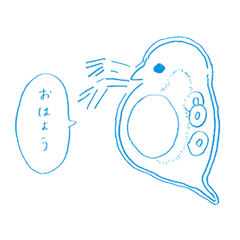 [LINEスタンプ] ちっちゃい生き物 