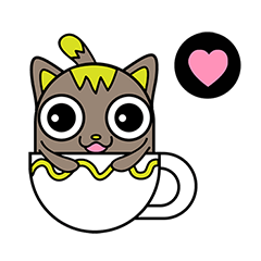 [LINEスタンプ] GoGoCat 