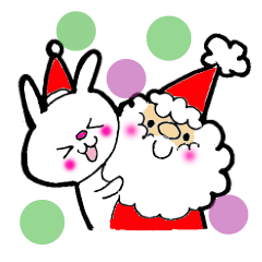 [LINEスタンプ] うさたんと過ごすクリスマスとお正月