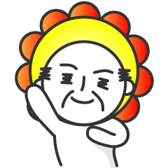 [LINEスタンプ] フラワーフェアリー（おじさん） 