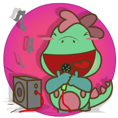 [LINEスタンプ] キュートなドラゴン、ディーディー fetchpriority=high