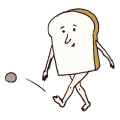 [LINEスタンプ] パン人