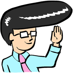 [LINEスタンプ] Mr.リーゼント【サラリーマン編】