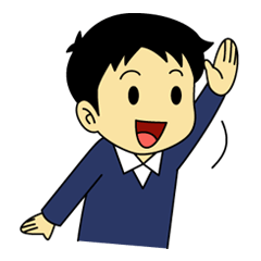 [LINEスタンプ] 学生スタンプ 小学男子