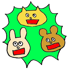 [LINEスタンプ] おピンチ！お知らせ！お動物！
