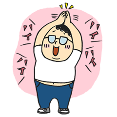 [LINEスタンプ] ドルオタのオタ田くん fetchpriority=high