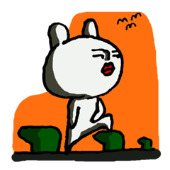 [LINEスタンプ] ハンサムきもいクマ