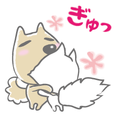[LINEスタンプ] 感嘆するネコと犬とロボット 