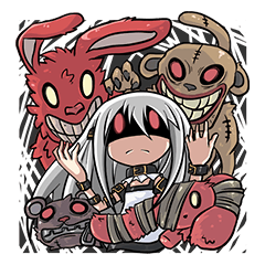 [LINEスタンプ] Lily ＆ Marigold (Part Sophia)