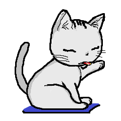 [LINEスタンプ] ねこのいっしょう 