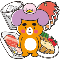 [LINEスタンプ] 宮崎弁の宮崎くまおとシッポ fetchpriority=high