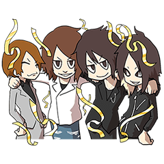 [LINEスタンプ] GLAY 