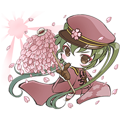 [LINEスタンプ] 初音ミク 「千本桜」 