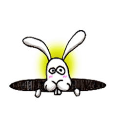 [LINEスタンプ] うさぎさーん 