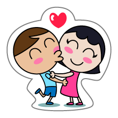 [LINEスタンプ] Tom and Daisy 