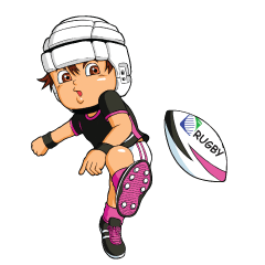 [LINEスタンプ] ラグビースタンプ
