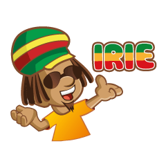 [LINEスタンプ] IRIE IDRIN ジャマイカンパトワスタンプ