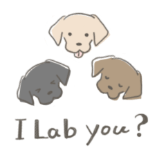 [LINEスタンプ] ラブラドールスタンプ