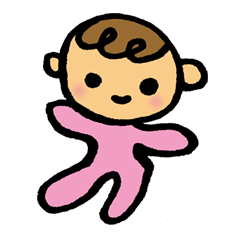 [LINEスタンプ] ベビーちゃんの日常会話