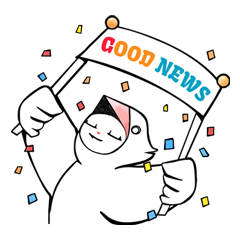 [LINEスタンプ] 白からす 