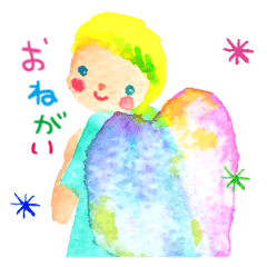[LINEスタンプ] 水彩画すたんぷ fetchpriority=high