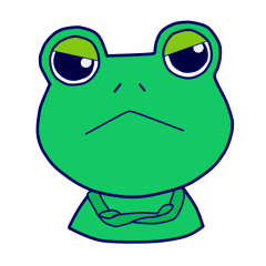 [LINEスタンプ] カエルのケロタロー