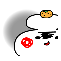 [LINEスタンプ] お餅ちゃん！
