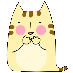 [LINEスタンプ] つけねこ
