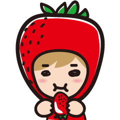 [LINEスタンプ] いちごぼーや♪第1弾 fetchpriority=high