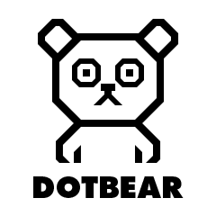 [LINEスタンプ] ドットベアー｜文字なし編 fetchpriority=high