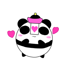 [LINEスタンプ] キョンシーパンダ fetchpriority=high