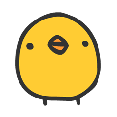 [LINEスタンプ] あなたのそばに、ひよこさん 1