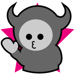 [LINEスタンプ] プリティーあくまさん 