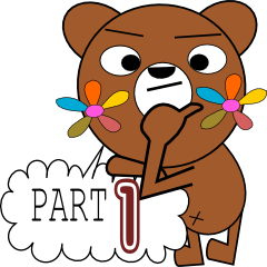 [LINEスタンプ] 花くまっちょ 