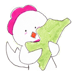 [LINEスタンプ] 可愛い宮崎弁のじどりちゃん (九州の方言)