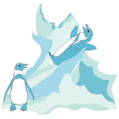 [LINEスタンプ] ペンギンの世界 