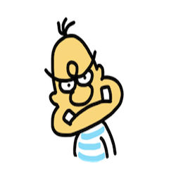 [LINEスタンプ] おこりおやじスタンプ