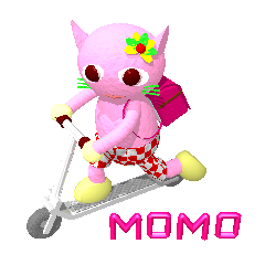 [LINEスタンプ] ねこらら #2 Momoの画像（メイン）