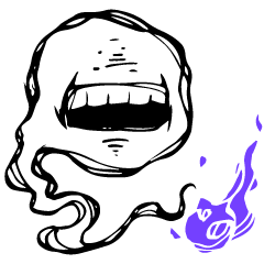 [LINEスタンプ] 怪談魂(恐怖の返信) 