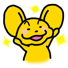 [LINEスタンプ] ねずみのノンノン♪