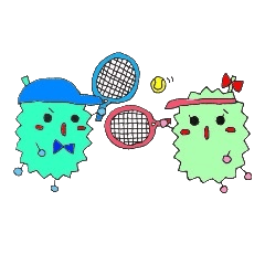 [LINEスタンプ] ドリアンのドリ子
