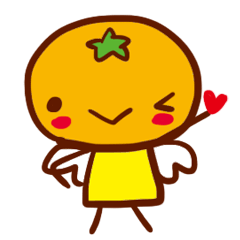 [LINEスタンプ] みかん天使 みかんえる 