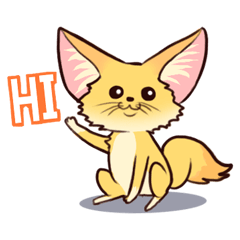 [LINEスタンプ] フェネックスタンプ