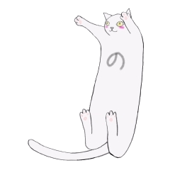 [LINEスタンプ] のびネコ 