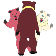 [LINEスタンプ] クマの世界 