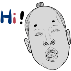 [LINEスタンプ] zumoの 変顔スタンプ（男性編） 