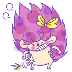 [LINEスタンプ] ふきげんヘンジー 