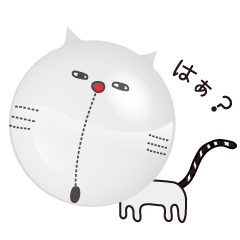 [LINEスタンプ] ぷっくり猫。 