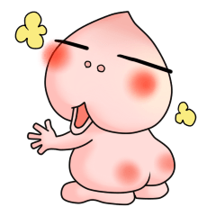 [LINEスタンプ] MOMO_MOMOMO